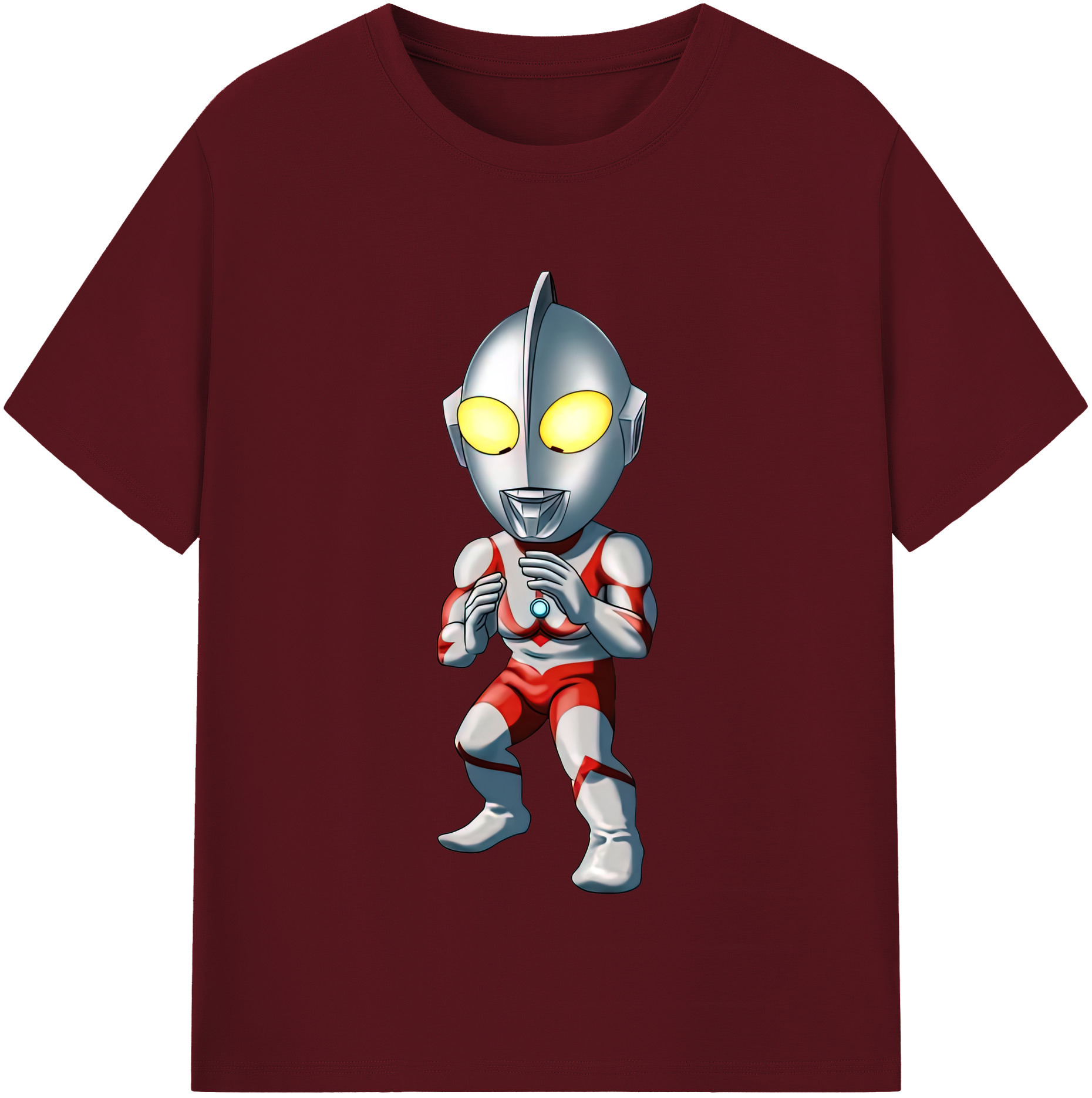 （画像用） ウルトラマン Ultraman 綿100％半袖Tシャツ（フロントプリント）